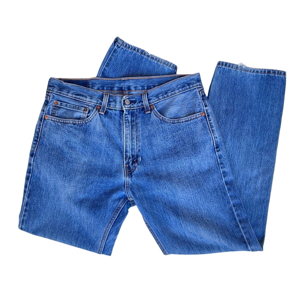 Levi's Classic Medium Blue Straight-Leg Jeans